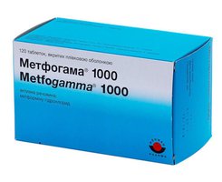 МЕТФОГАММА 1000, таблетки