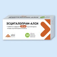 Эсциталопрам-АЛСИ, таблетки