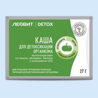 Леовит Detox Каша для детоксикации организма мультизлаковая со льном и овощами