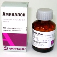 АМИНАЛОН, таблетки