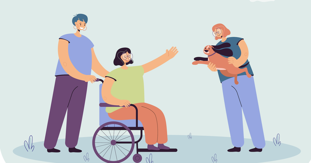 Wie man mit einer Person mit Behinderung kommuniziert: Anweisungen
